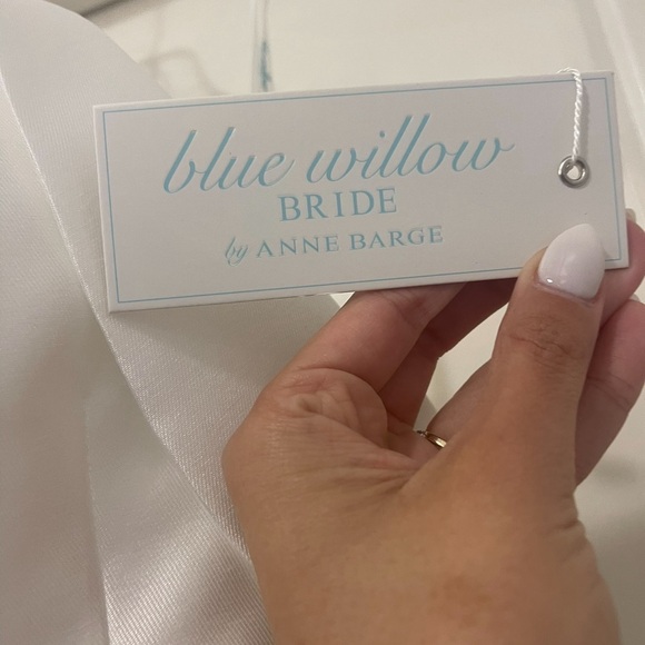 Wedding dress. Never worn, got pregnant. - Picture 3 of 4